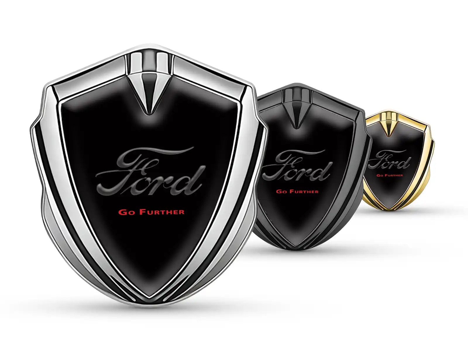Ford High End Auto Logo Abzeichen Max Design Edelstahl